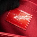 AAA Replica Louis Vuitton LV FLAP SHOULDER EVENING BAG PATENT LEATHER RED GHW