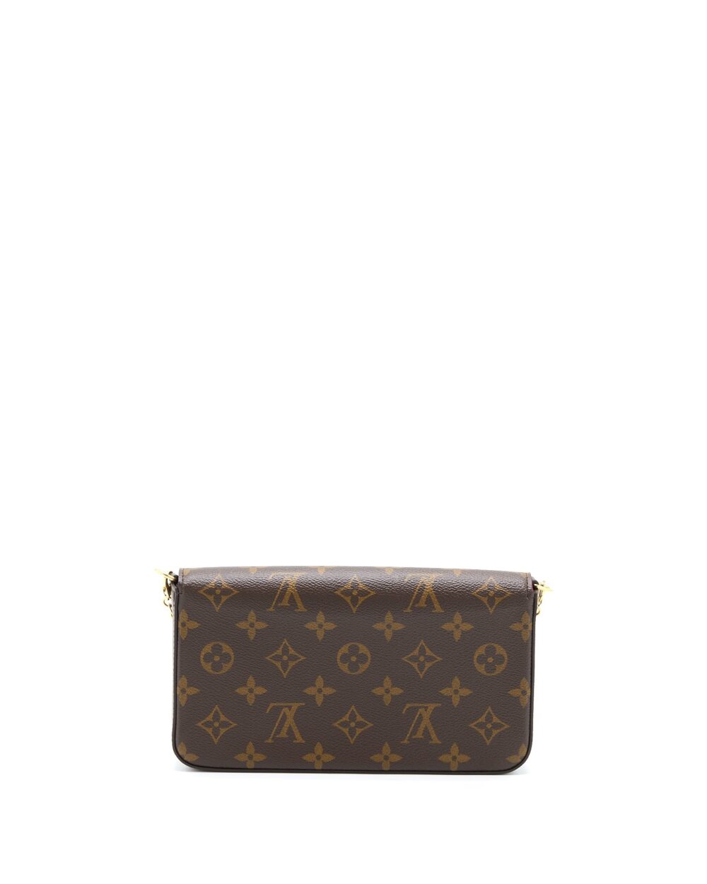 AAA Replica Louis Vuitton LV FELICIE POCHETTE MONOGRAM CANVAS RED GHW