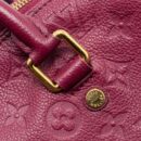 AAA Replica Louis Vuitton LV SPEEDY 25 BANDOULIERE MONOGRAM EMPREINTE PURPLE GHW