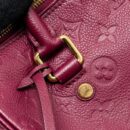 AAA Replica Louis Vuitton LV SPEEDY 25 BANDOULIERE MONOGRAM EMPREINTE PURPLE GHW