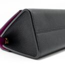 AAA Replica Louis Vuitton LV TWIST ONE HANDLE PM TAURILLON LEATHER BLACK/PINK GHW
