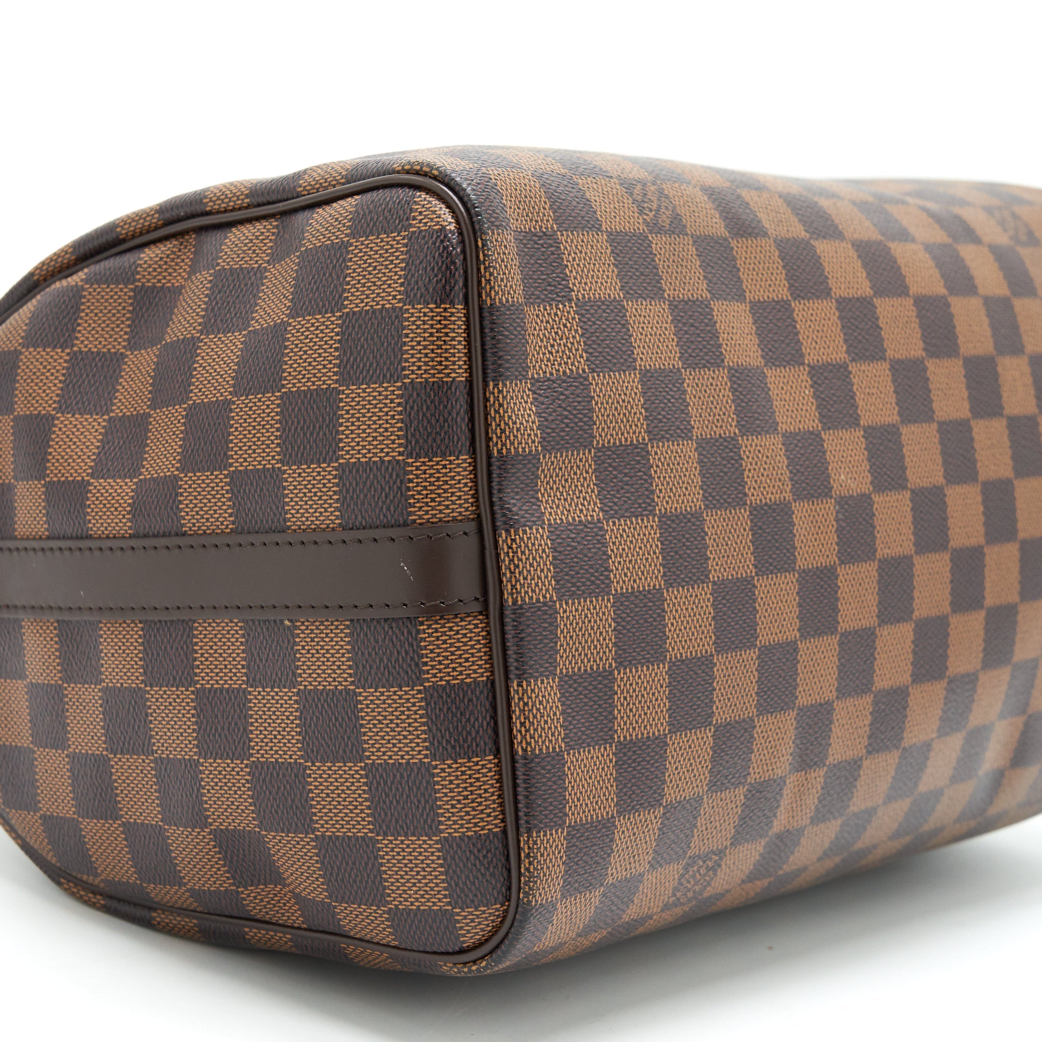 AAA Replica Louis Vuitton LV SPEEDY BANDOULIERE 30 DAMIER EBENE