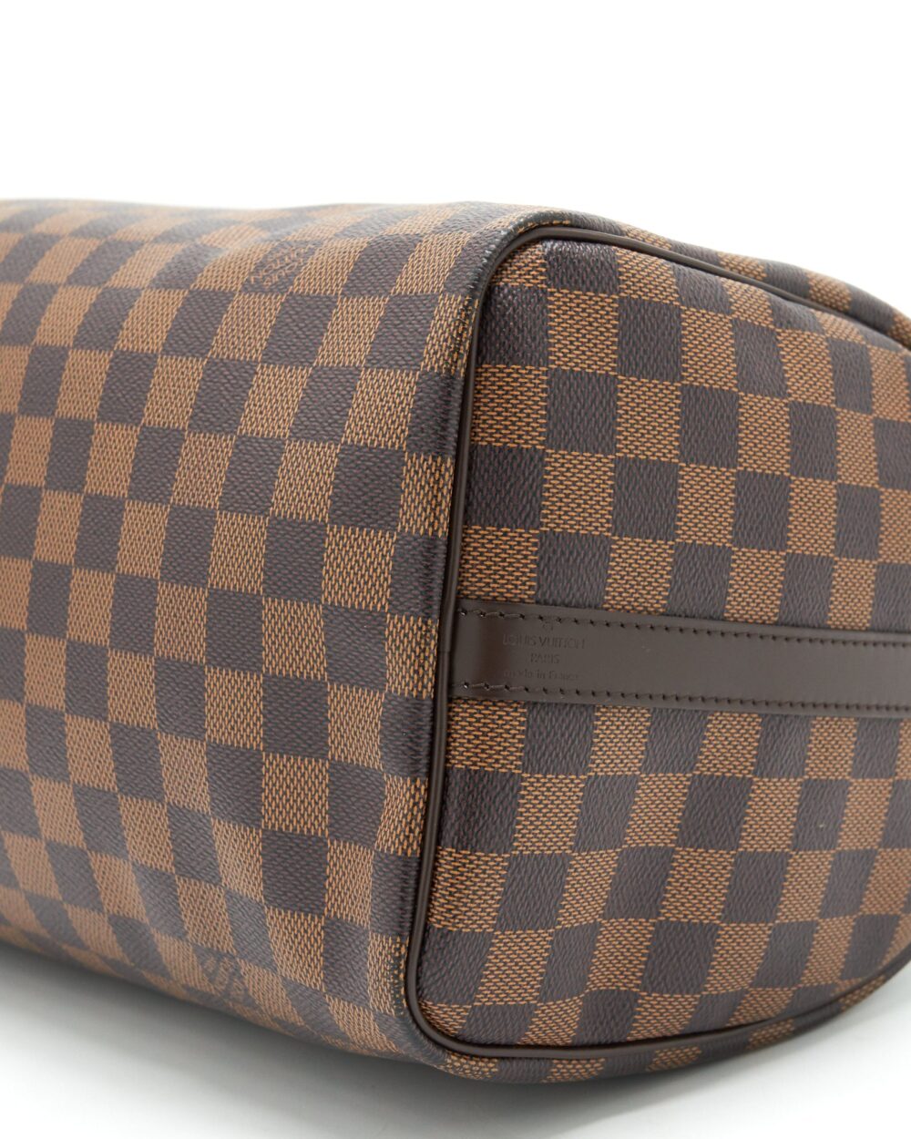 AAA Replica Louis Vuitton LV SPEEDY BANDOULIERE 30 DAMIER EBENE