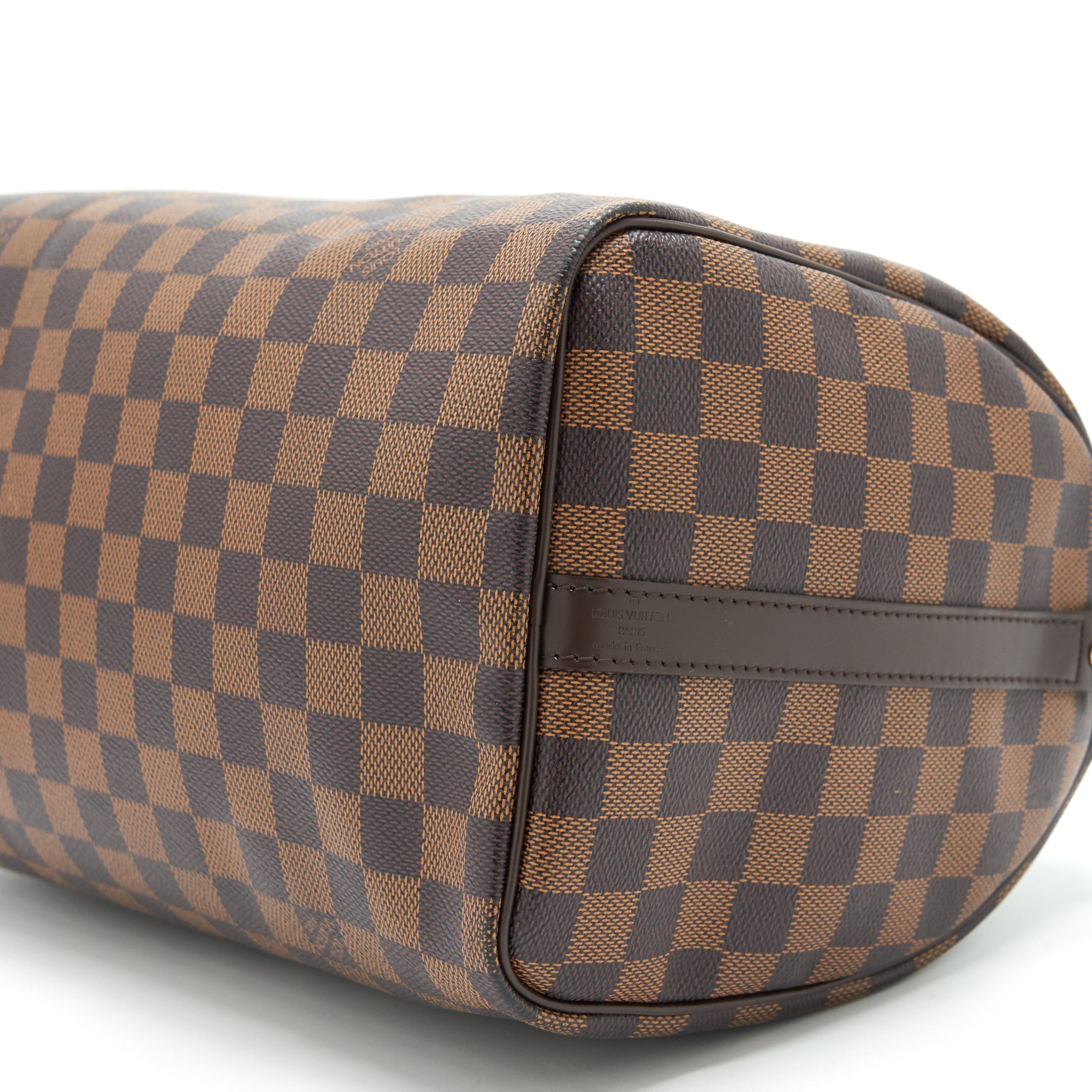AAA Replica Louis Vuitton LV SPEEDY BANDOULIERE 30 DAMIER EBENE