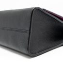 AAA Replica Louis Vuitton LV TWIST ONE HANDLE PM TAURILLON LEATHER BLACK/PINK GHW