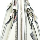 AAA Replica Louis Vuitton LV ALMA BB EN CUIR OCCASION EPI WHITE / BLACK WITH SHW