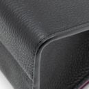 AAA Replica Louis Vuitton LV TWIST ONE HANDLE PM TAURILLON LEATHER BLACK/PINK GHW