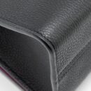 AAA Replica Louis Vuitton LV TWIST ONE HANDLE PM TAURILLON LEATHER BLACK/PINK GHW