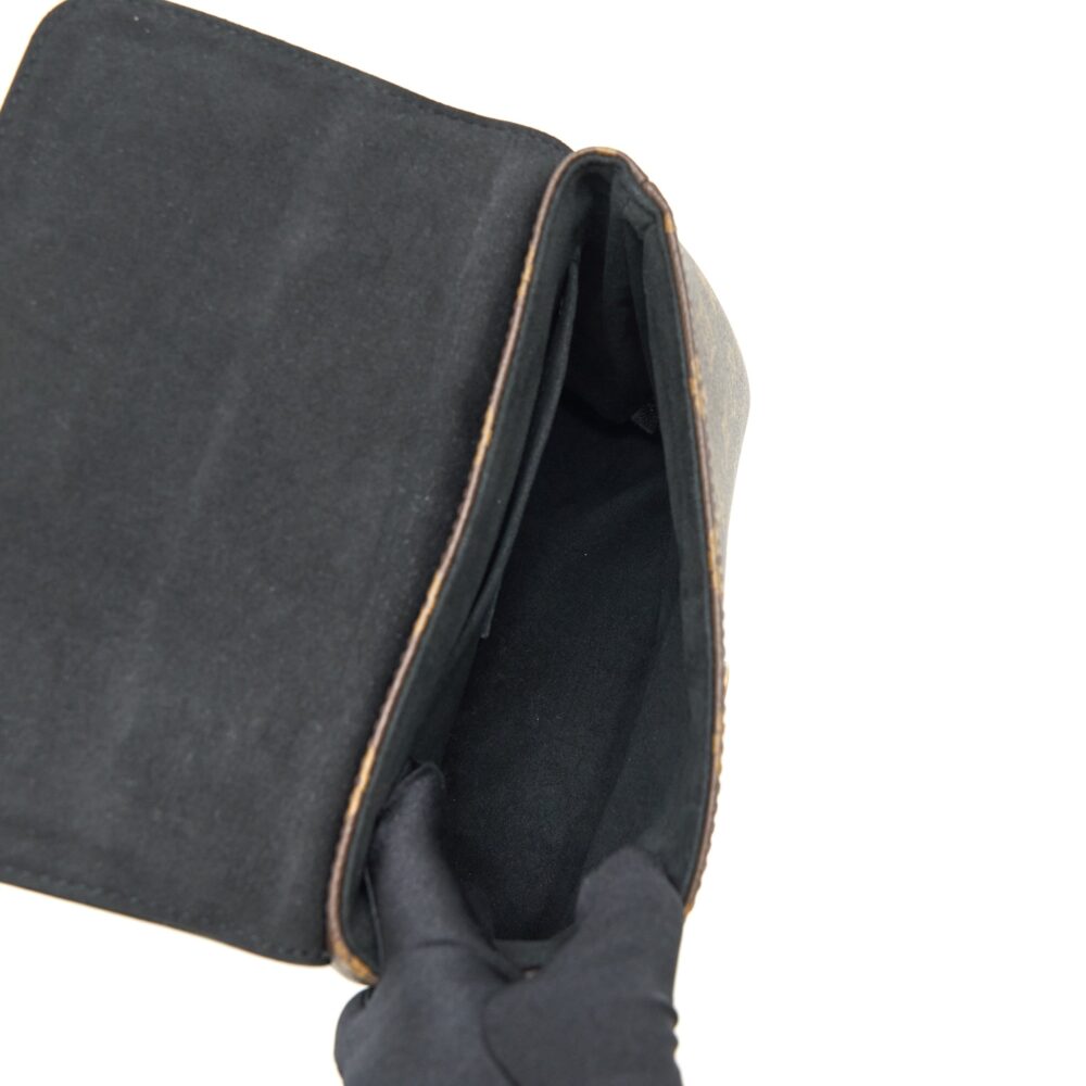 AAA Replica Louis Vuitton LV LOCKY BB MONOGRAM CANVAS/ BLACK GHW