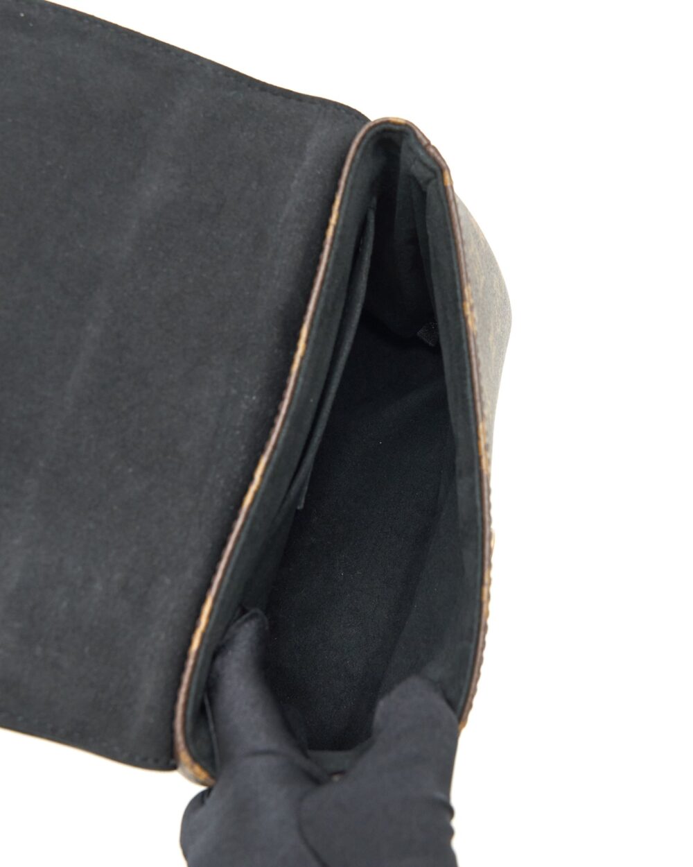 AAA Replica Louis Vuitton LV LOCKY BB MONOGRAM CANVAS/ BLACK GHW