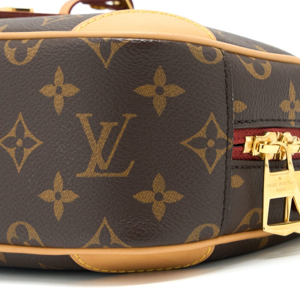 AAA Replica Louis Vuitton LV MINI DEAUVILLE SHOULDER BAG MONOGRAM CANVAS GHW