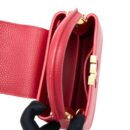 AAA Replica Louis Vuitton LV CAPUCINES MINI TAURILLON SCARLET GHW (NEW VERSION)