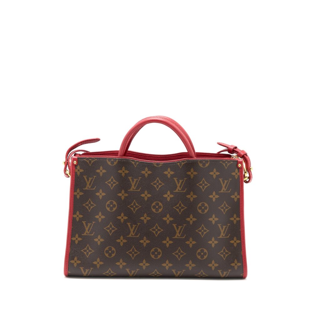 AAA Replica Louis Vuitton LV POPINCOURT PM BAG MONOGRAM CANVAS/CERISE GHW