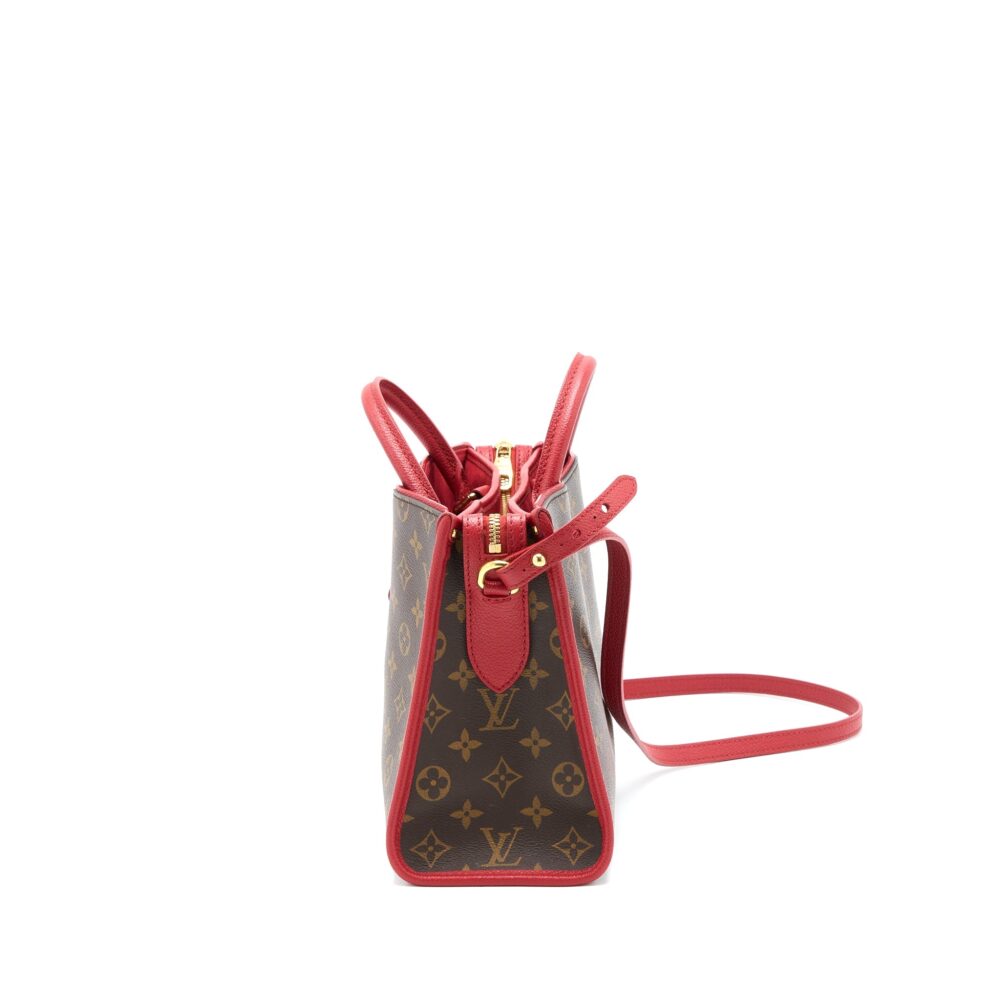 AAA Replica Louis Vuitton LV POPINCOURT PM BAG MONOGRAM CANVAS/CERISE GHW