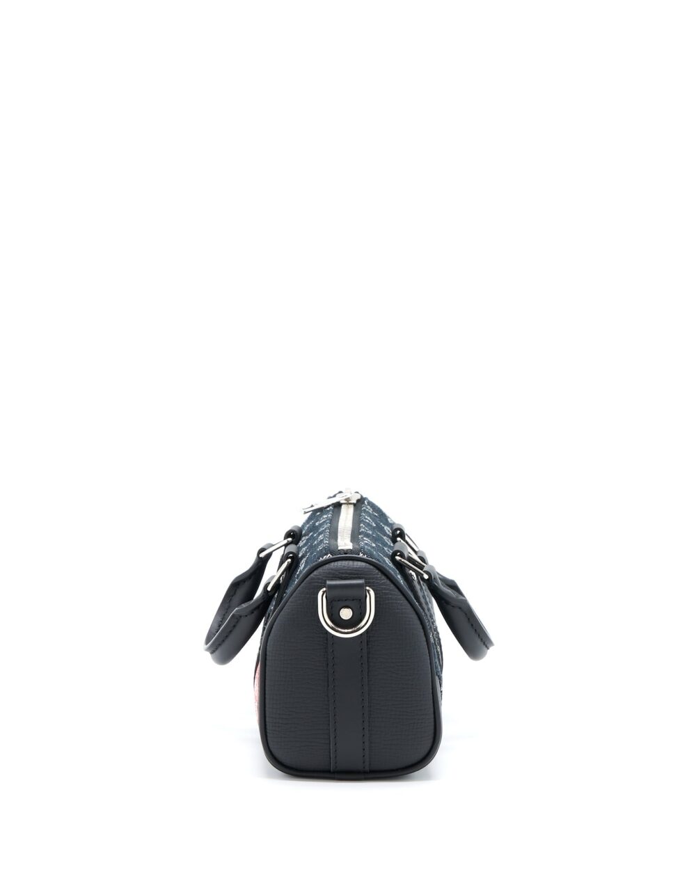 AAA Replica Louis Vuitton LV KEEPALL XS DENIM BLACK/LEATHER SHW