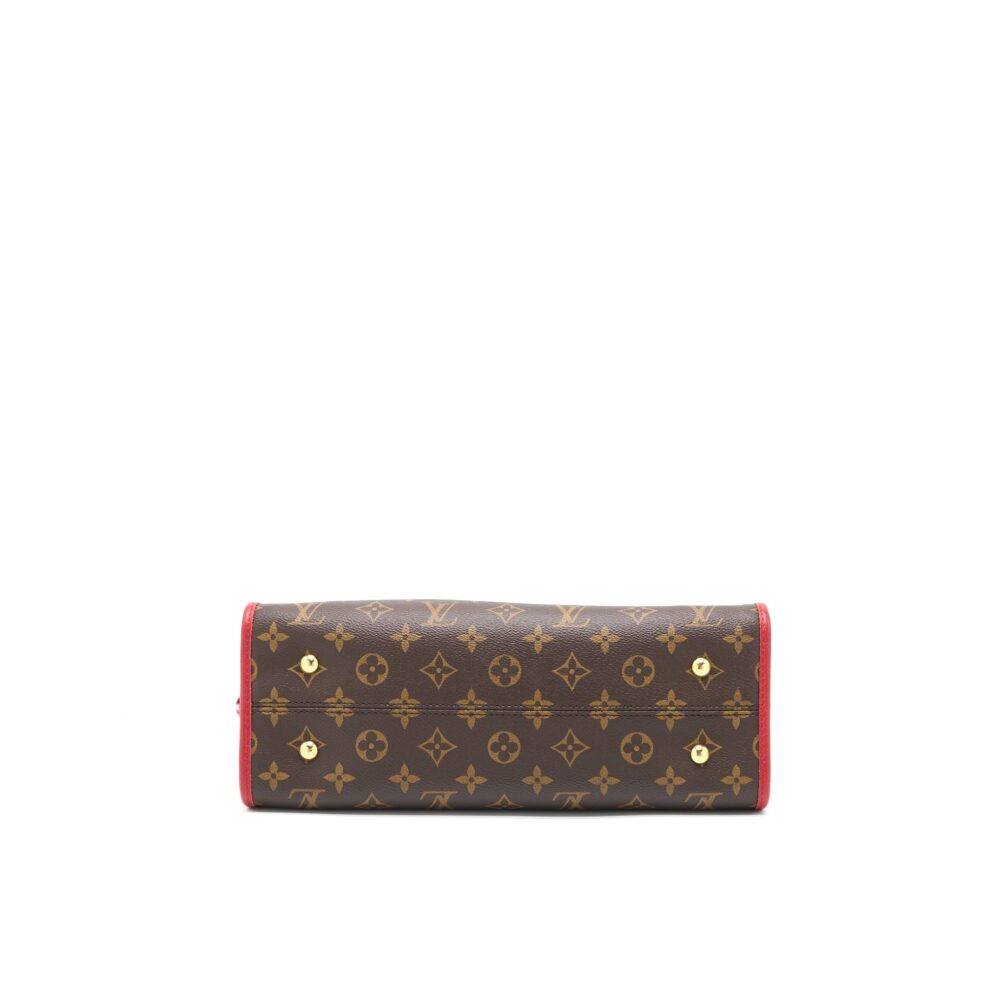 AAA Replica Louis Vuitton LV POPINCOURT PM BAG MONOGRAM CANVAS/CERISE GHW