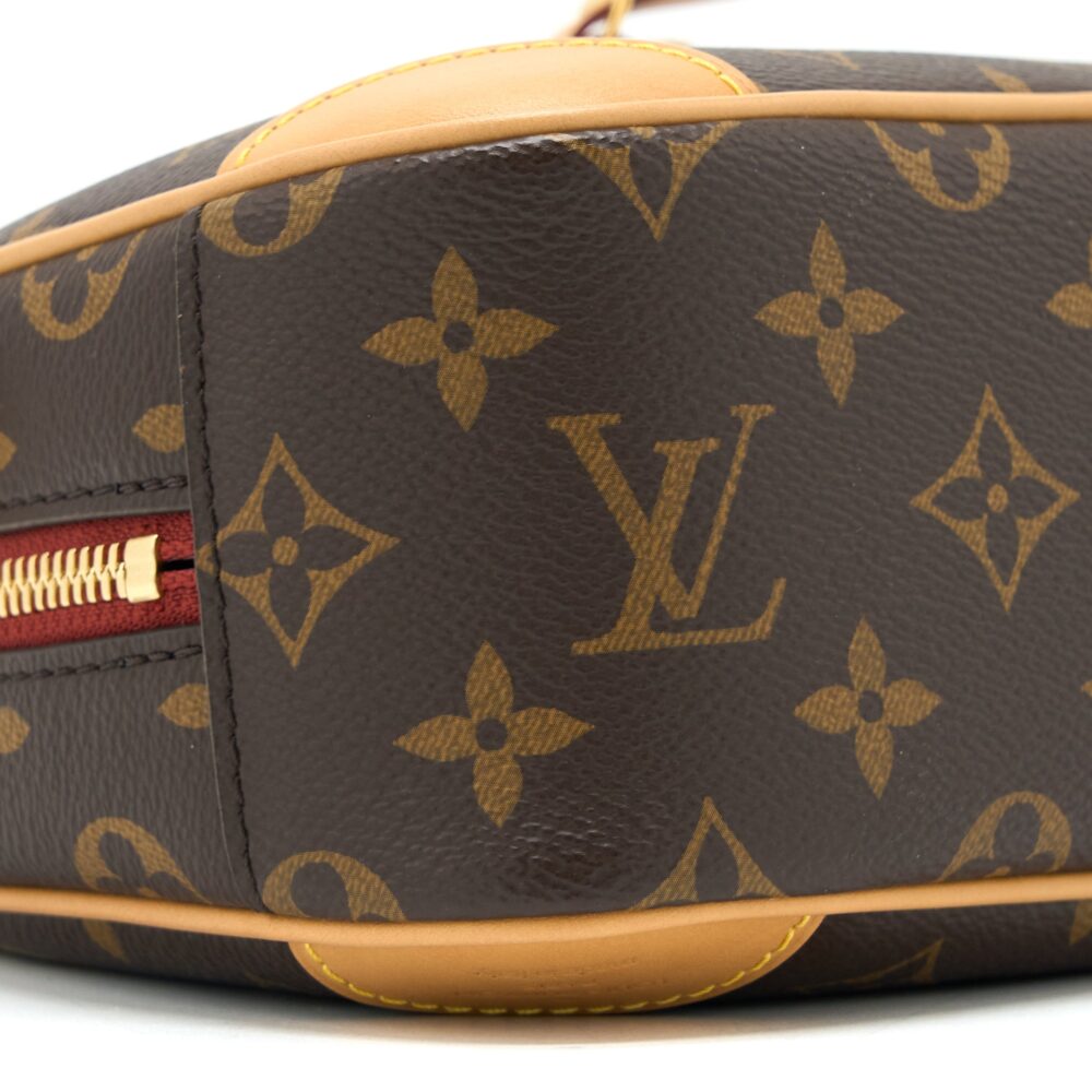 AAA Replica Louis Vuitton LV MINI DEAUVILLE SHOULDER BAG MONOGRAM CANVAS GHW