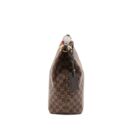 AAA Replica Louis Vuitton LV GRACEFUL MM DAMIER EBENE GHW
