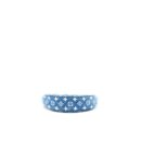 AAA Replica Louis Vuitton LV HALF-MOON LOOP BAGUETTE HANDBAG DENIM BLUE GHW (NEW VERSION)