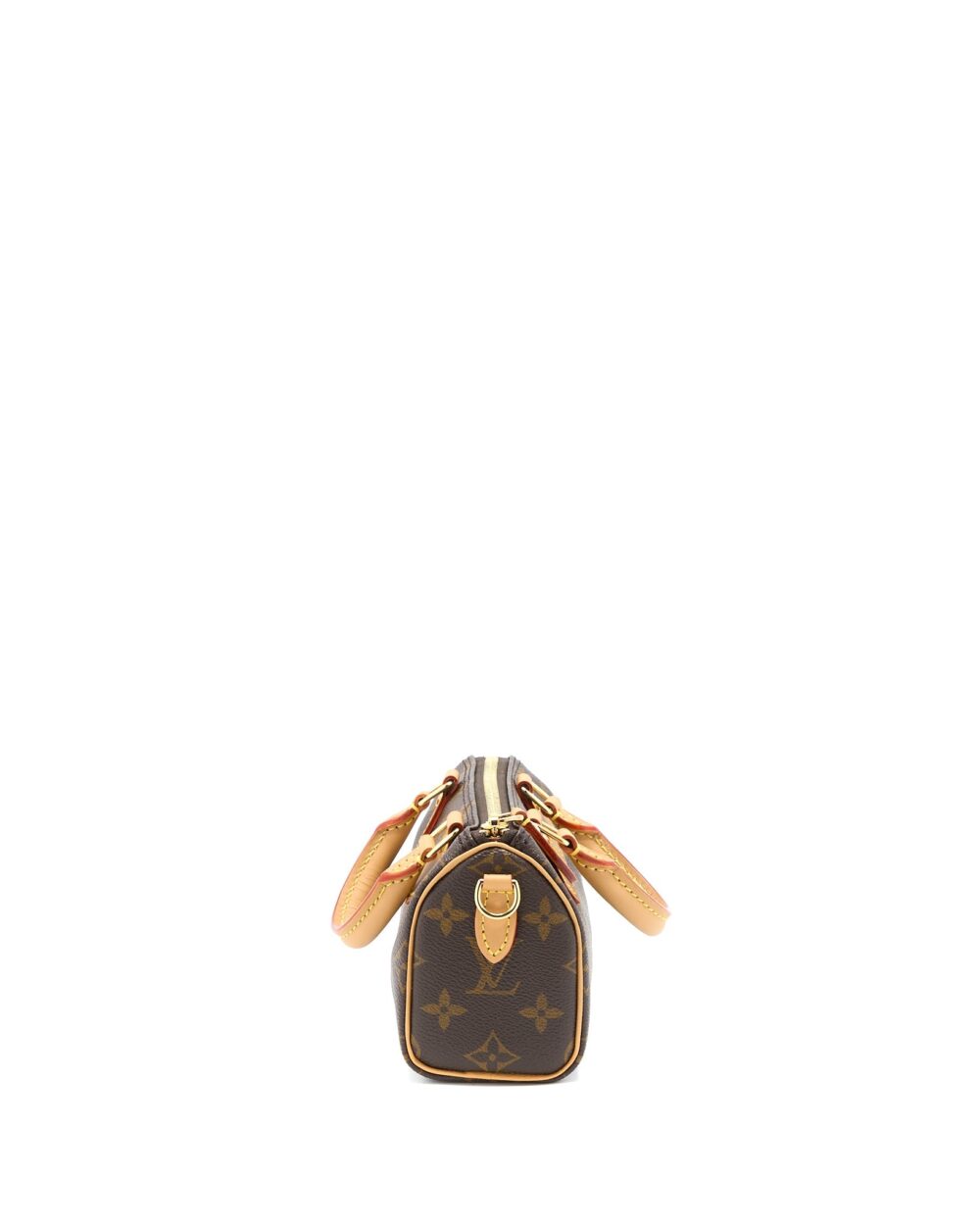 AAA Replica Louis Vuitton LV NANO SPEEDY MONOGRAM CANVAS GHW (NEW VERSION)