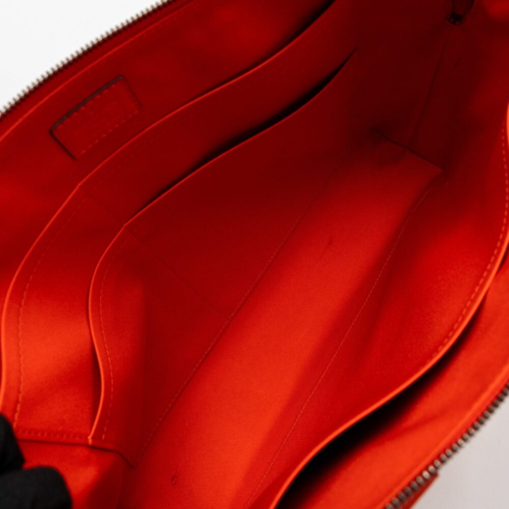 AAA Replica Louis Vuitton LV PORTE-DOCUMENTS JOUR DAMIER INFINI ORANGE SHW