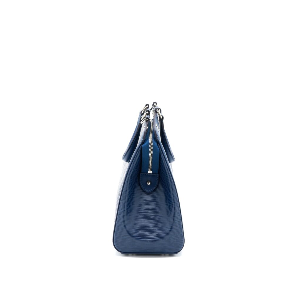 AAA Replica Louis Vuitton LV BREA MM EPI INDIGO SHW
