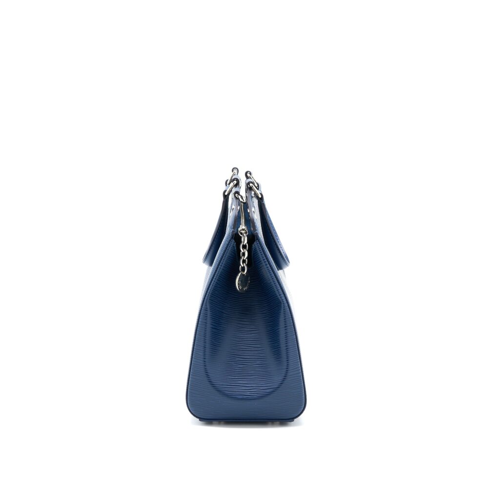 AAA Replica Louis Vuitton LV BREA MM EPI INDIGO SHW