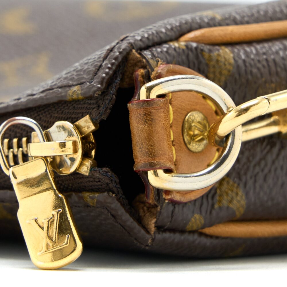 AAA Replica Louis Vuitton LV EVA POCHETTE BAG MONOGRAM CANVAS GHW