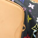 AAA Replica Louis Vuitton LV PETIT NOE BLACK MONOGRAM MULTICOLOUR GHW