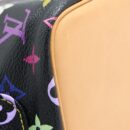 AAA Replica Louis Vuitton LV PETIT NOE BLACK MONOGRAM MULTICOLOUR GHW