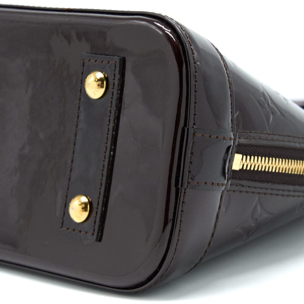 AAA Replica Louis Vuitton LV ALMA BB PATENT AMATANTE GHW