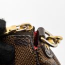 AAA Replica Louis Vuitton LV EVA POCHETTE DAMIER EBENE GHW