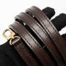 AAA Replica Louis Vuitton LV EVA POCHETTE DAMIER EBENE GHW