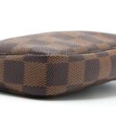 AAA Replica Louis Vuitton LV MINI POCHETTE ACCESSORIES DAMIER EBENE CANVAS GHW