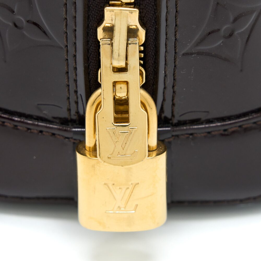 AAA Replica Louis Vuitton LV ALMA BB PATENT AMATANTE GHW