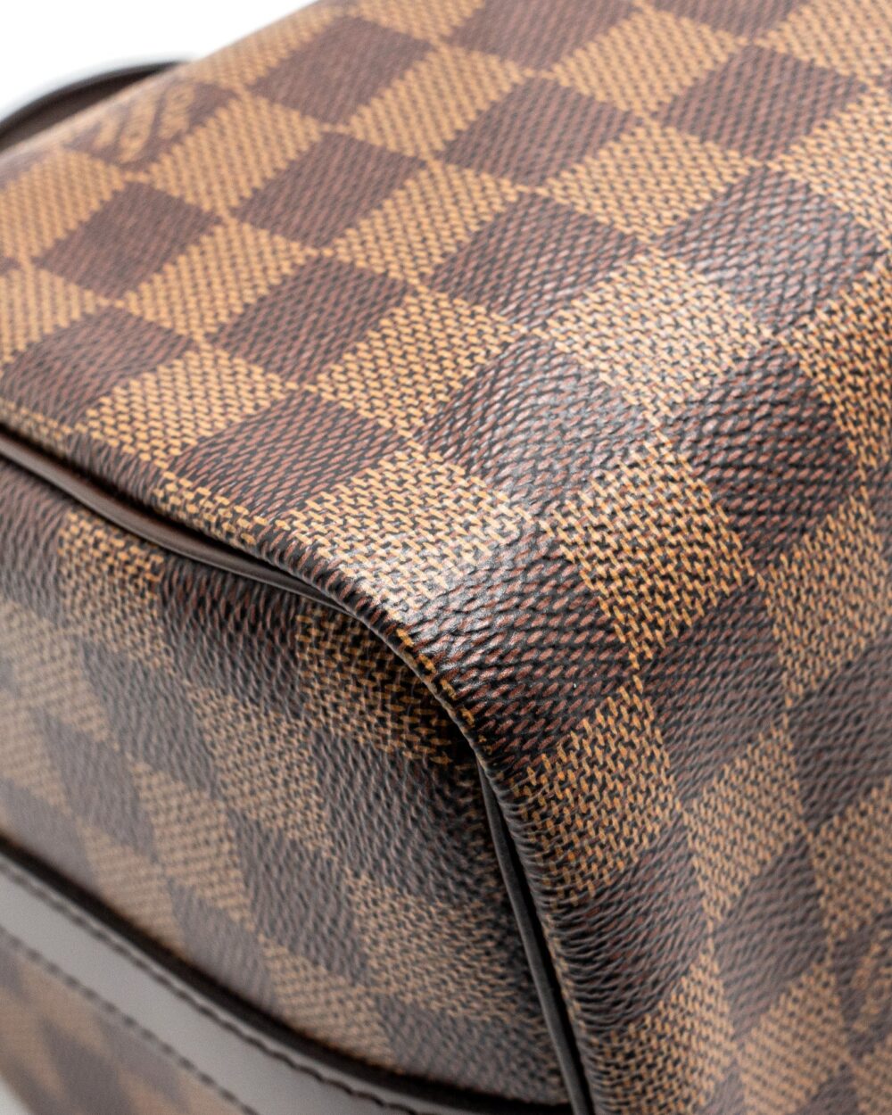 AAA Replica Louis Vuitton LV SPEEDY BANDOULIERE 25 DAMIER EBENE CANVAS GHW