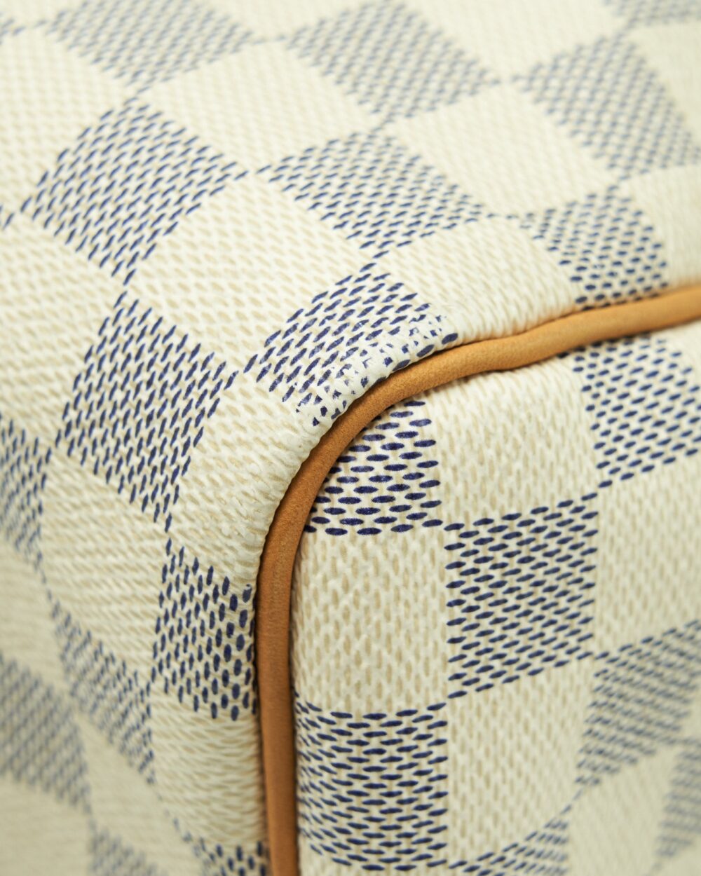 AAA Replica Louis Vuitton LV SPEEDY 30 DAMIER AZUR CANVAS GHW