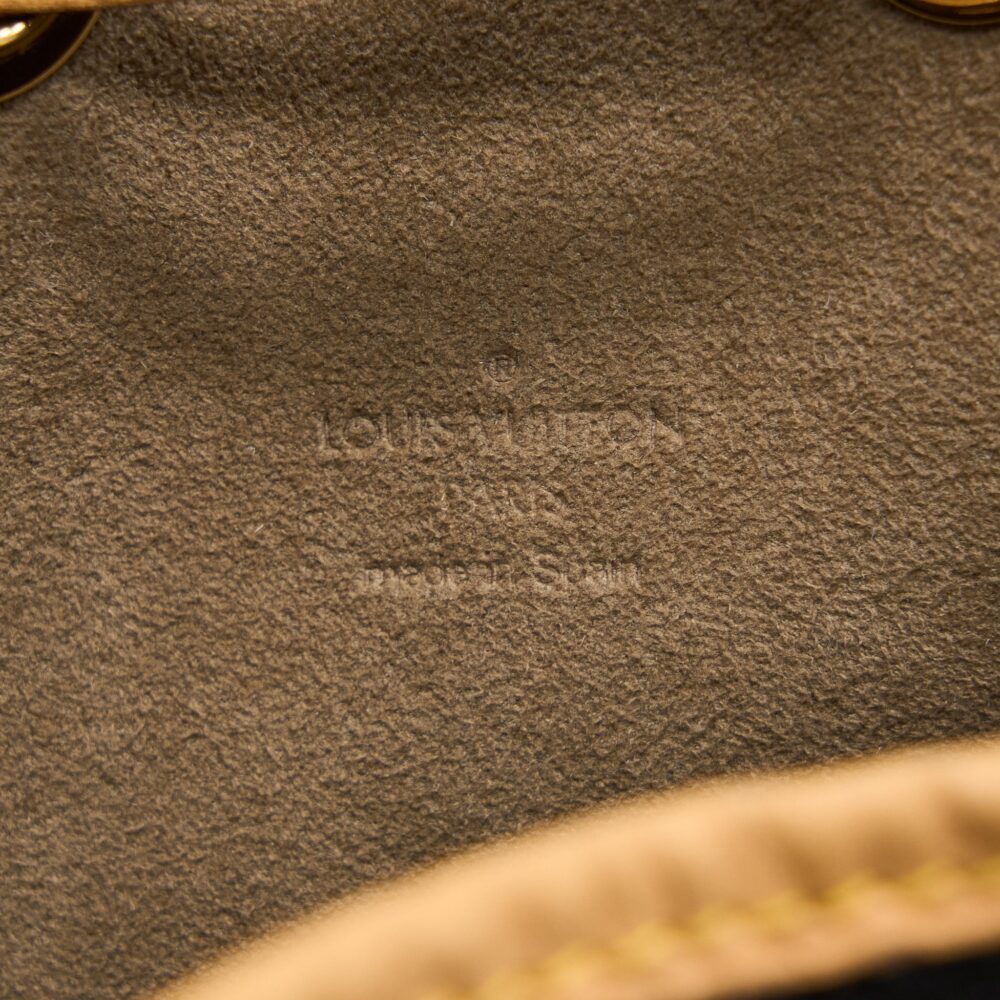 AAA Replica Louis Vuitton LV PETIT NOE BLACK MONOGRAM MULTICOLOUR GHW