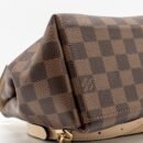 AAA Replica Louis Vuitton LV CLAPTON BACKPACK DAMIER EBENE CANVAS/LEATHER LIGHT PINK GHW