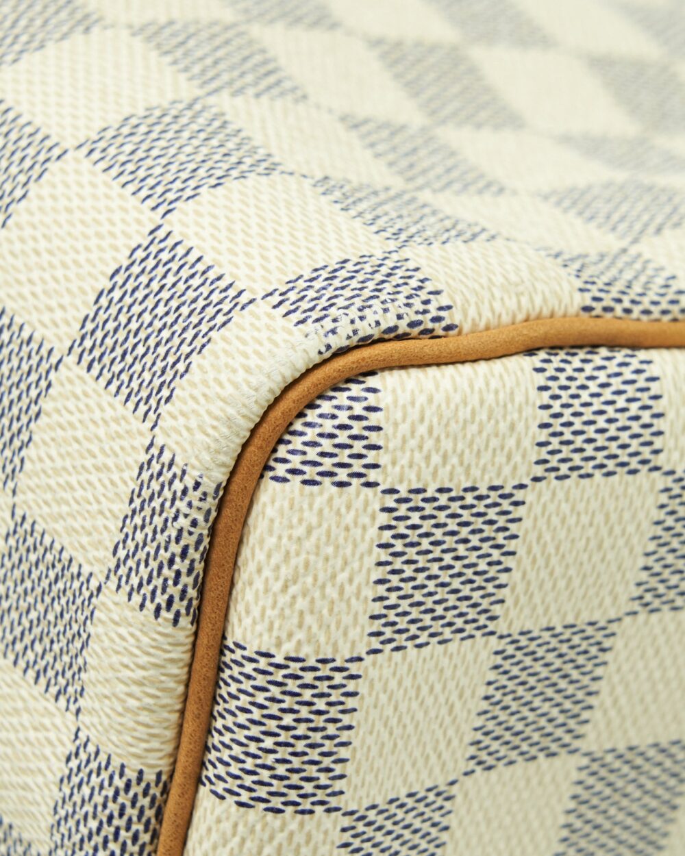 AAA Replica Louis Vuitton LV SPEEDY 30 DAMIER AZUR CANVAS GHW
