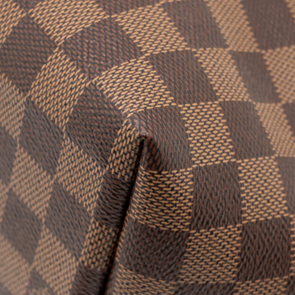 AAA Replica Louis Vuitton LV CLAPTON BACKPACK DAMIER EBENE CANVAS/LEATHER LIGHT PINK GHW
