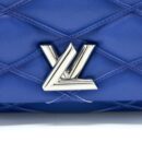 AAA Replica Louis Vuitton LV GO-14 MALLETAGE PM LAMBSKIN BLUE SHW