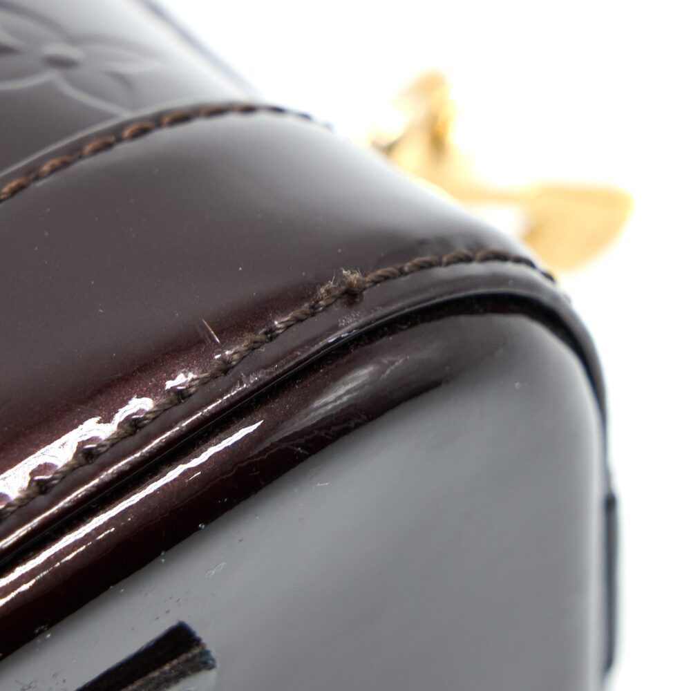 AAA Replica Louis Vuitton LV ALMA BB PATENT AMATANTE GHW