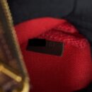 AAA Replica Louis Vuitton LV MINI POCHETTE ACCESSORIES DAMIER EBENE CANVAS GHW