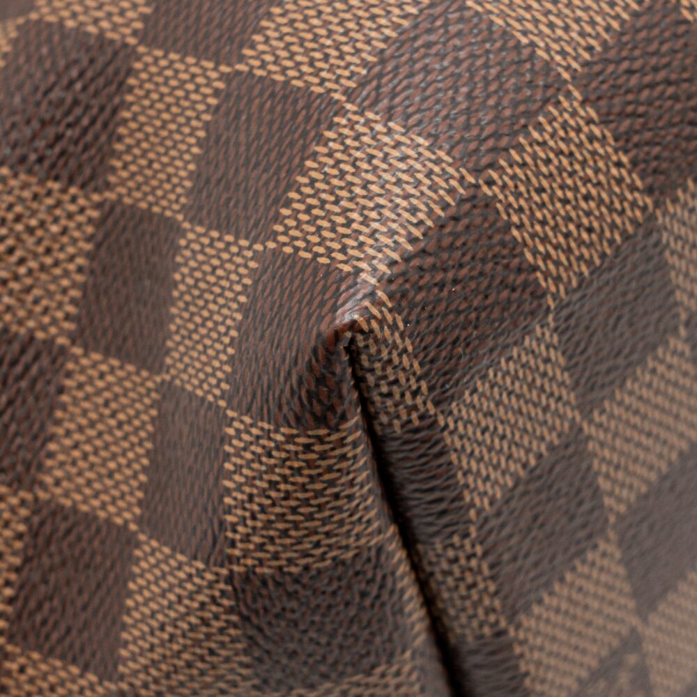 AAA Replica Louis Vuitton LV CLAPTON BACKPACK DAMIER EBENE CANVAS/LEATHER LIGHT PINK GHW