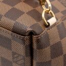 AAA Replica Louis Vuitton LV CLAPTON BACKPACK DAMIER EBENE CANVAS/LEATHER LIGHT PINK GHW