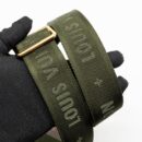 AAA Replica Louis Vuitton LV MULTI POCHETTE ACCESSORIES KHAKI STRAP MONOGRAM CANVAS GHW