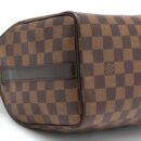AAA Replica Louis Vuitton LV SPEEDY 25 DAMIER EBENE GHW