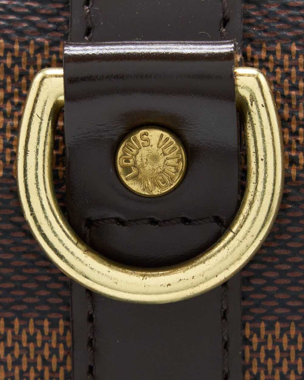 AAA Replica Louis Vuitton LV SPEEDY 25 DAMIER EBENE GHW