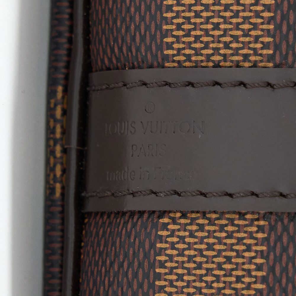 AAA Replica Louis Vuitton LV SPEEDY 25 DAMIER EBENE GHW